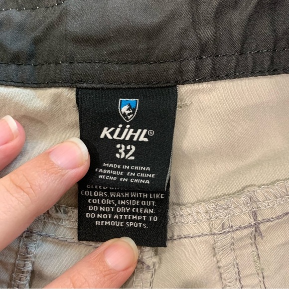 Men’s Kuhl Cargo Style Hiking Outdoor Camping Fishing Shorts Size 32 - Picture 7 of 13